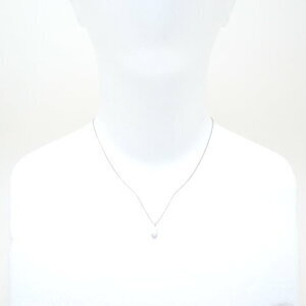 Tiffany Pear Diamond Necklace Platinum